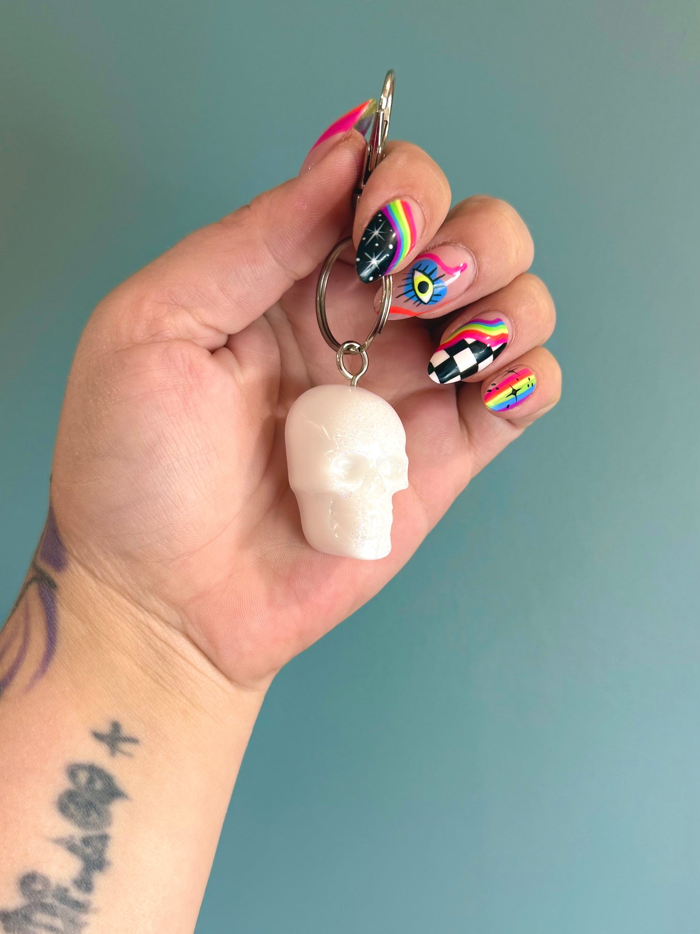 Skull Keychain