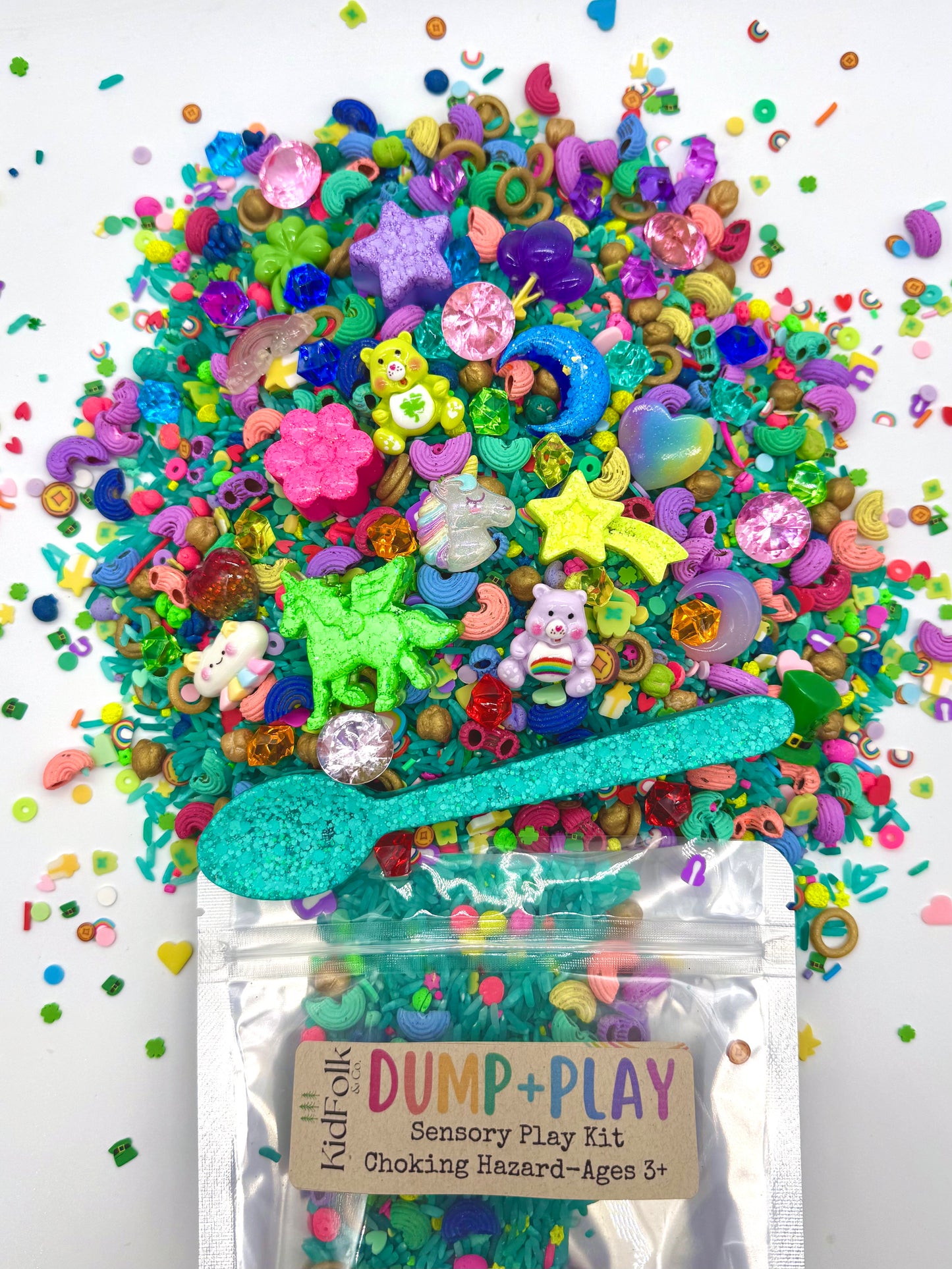 Over the Rainbow Dump & Play Sensory Kit