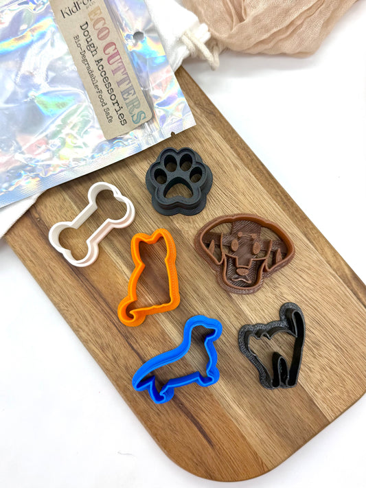 Mini Eco Cutters Set-Cats & Dogs