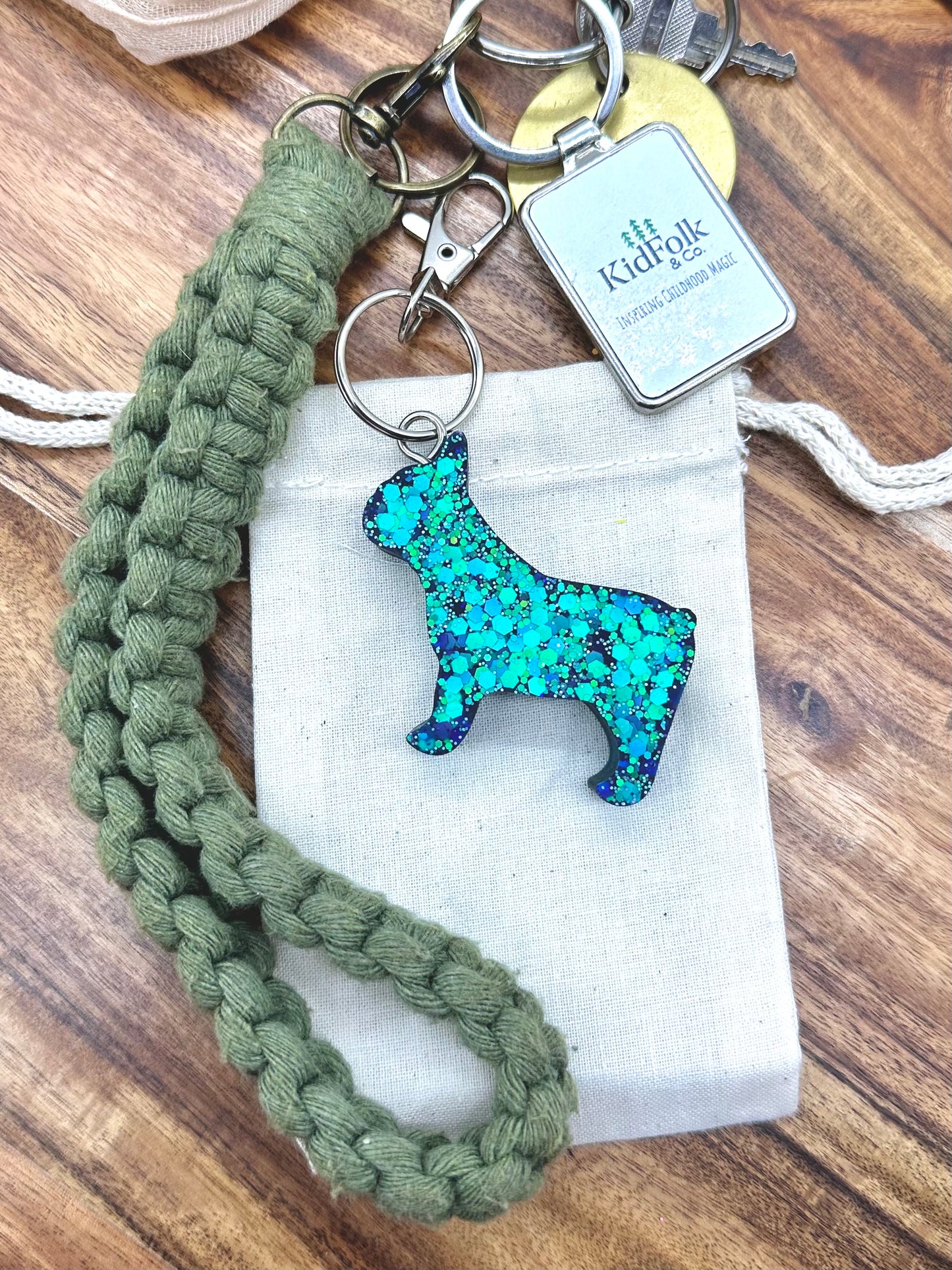 Frenchie Key Chain