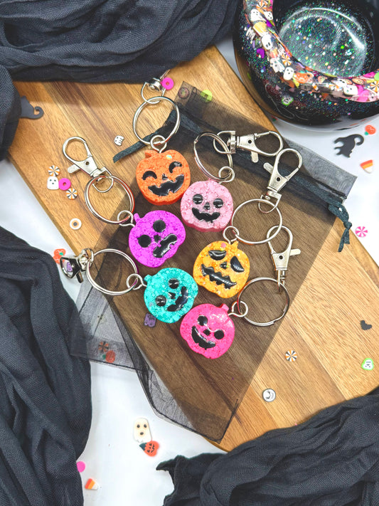 Jack-o-Lantern Keychain