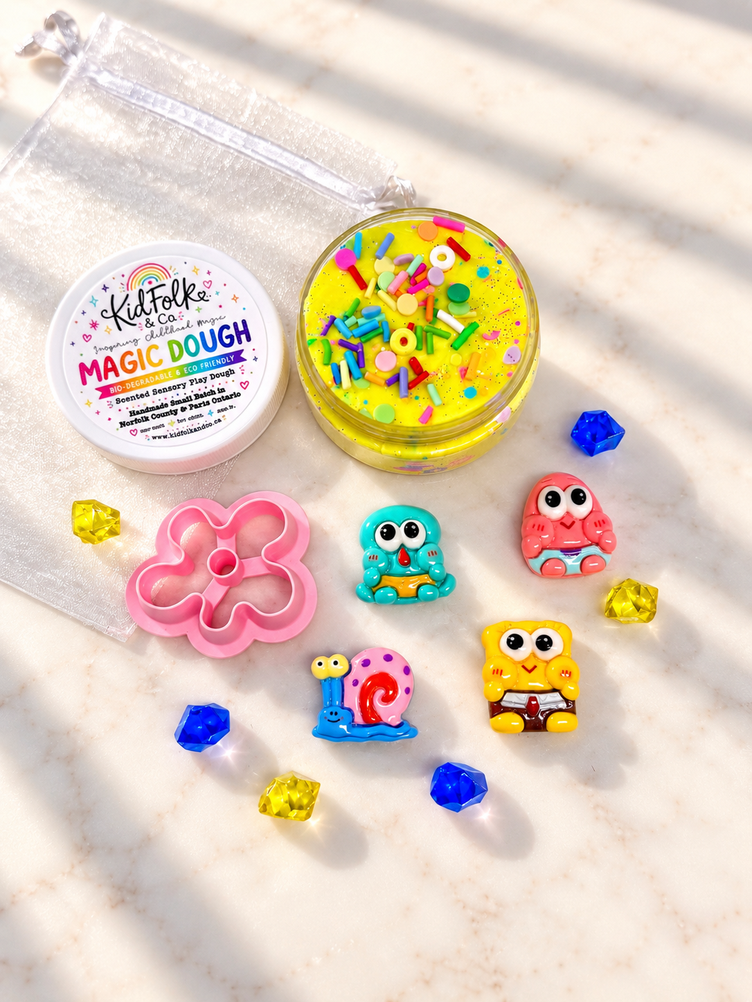 Magic Dough Mini Sensory Play Kits | Stocking Stuffers & Party Favours