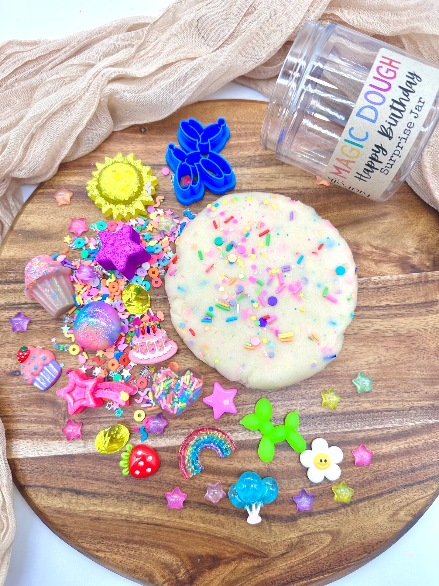 Magic Dough- Happy Birthday Surprise Jar