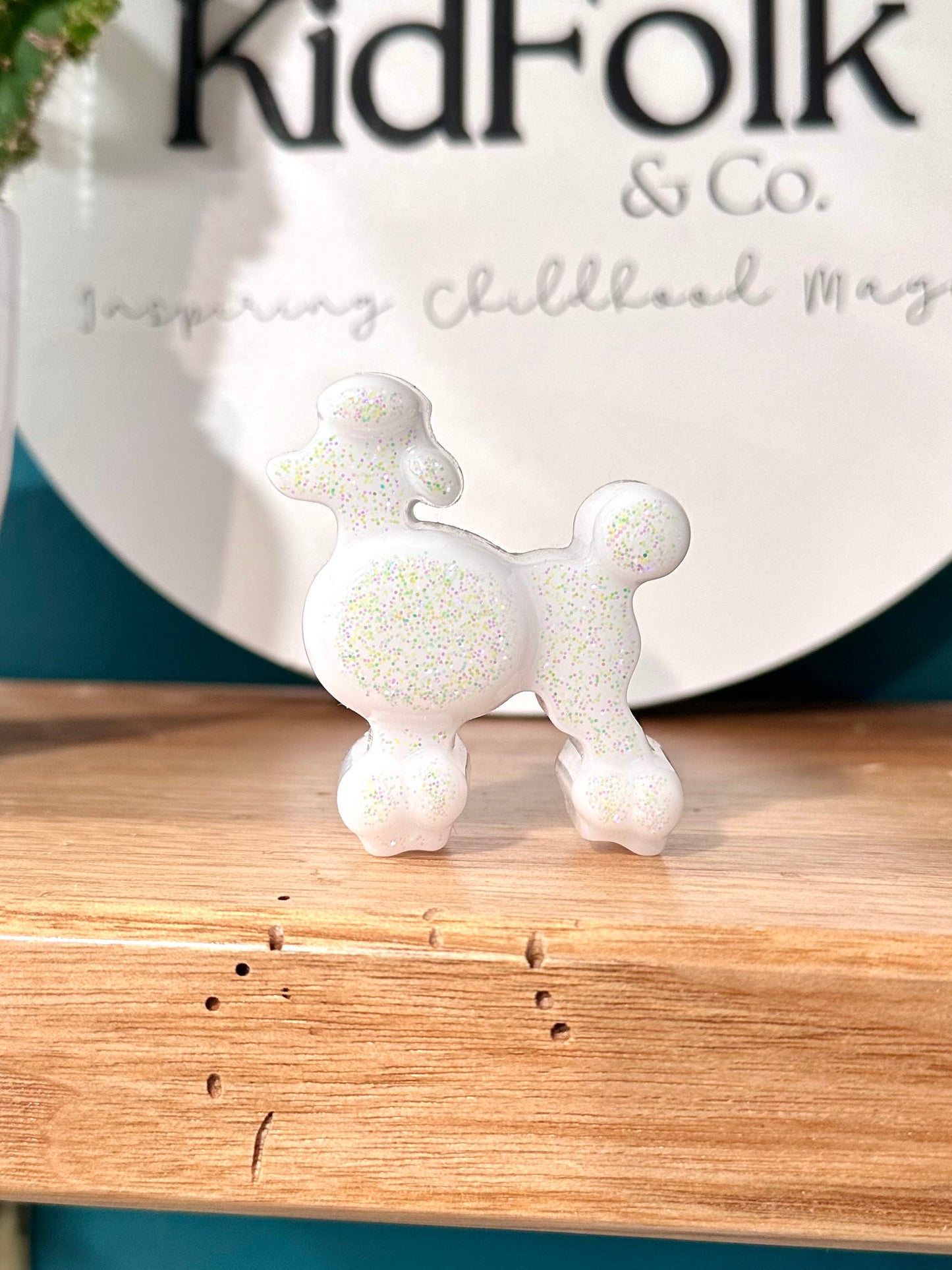 Resin Poodle