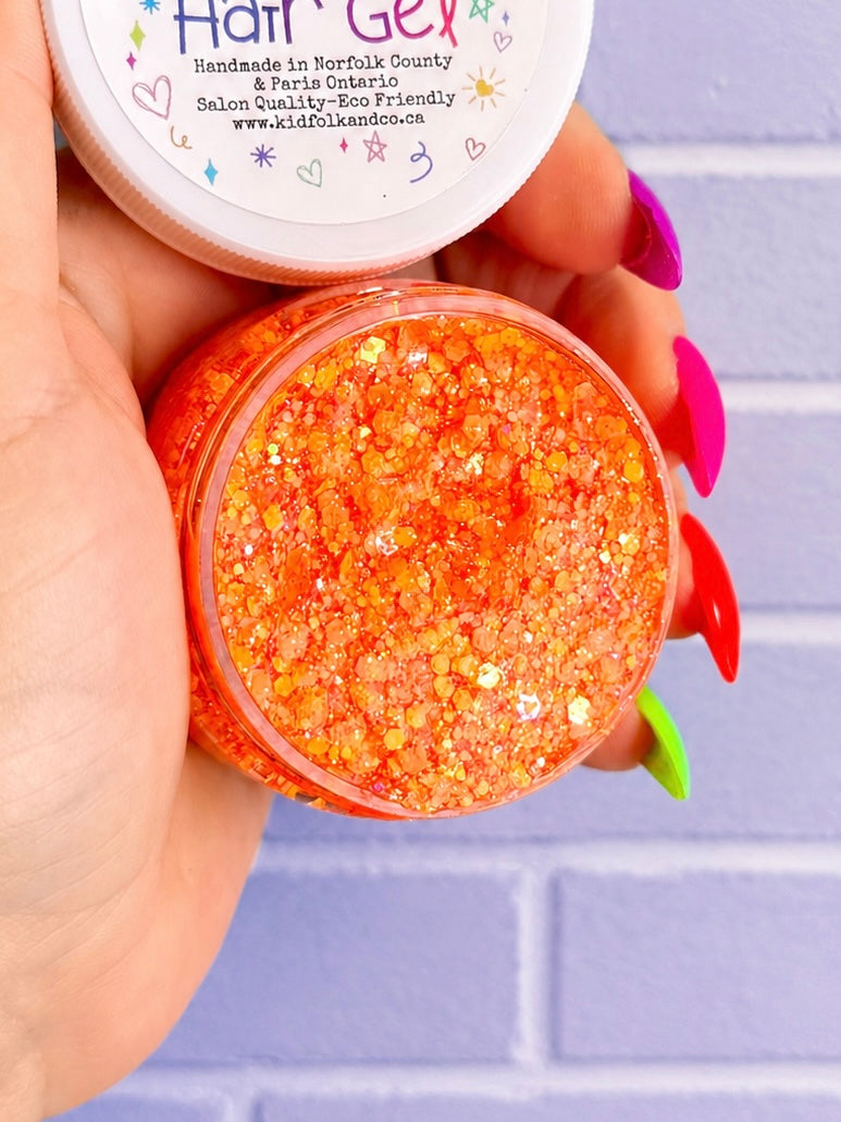 Hello Pumpkin Glittery Hair Gel