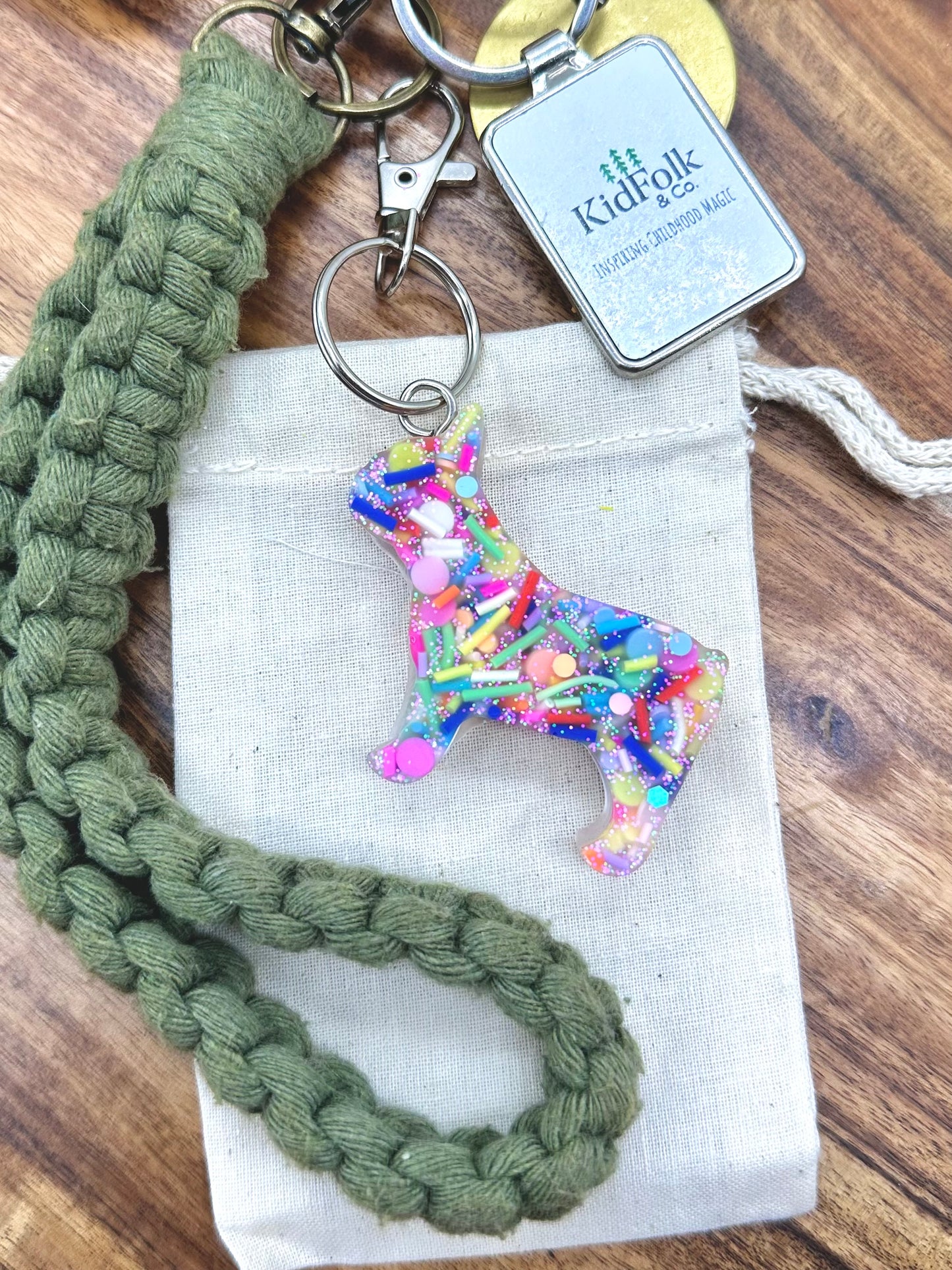 Frenchie Key Chain