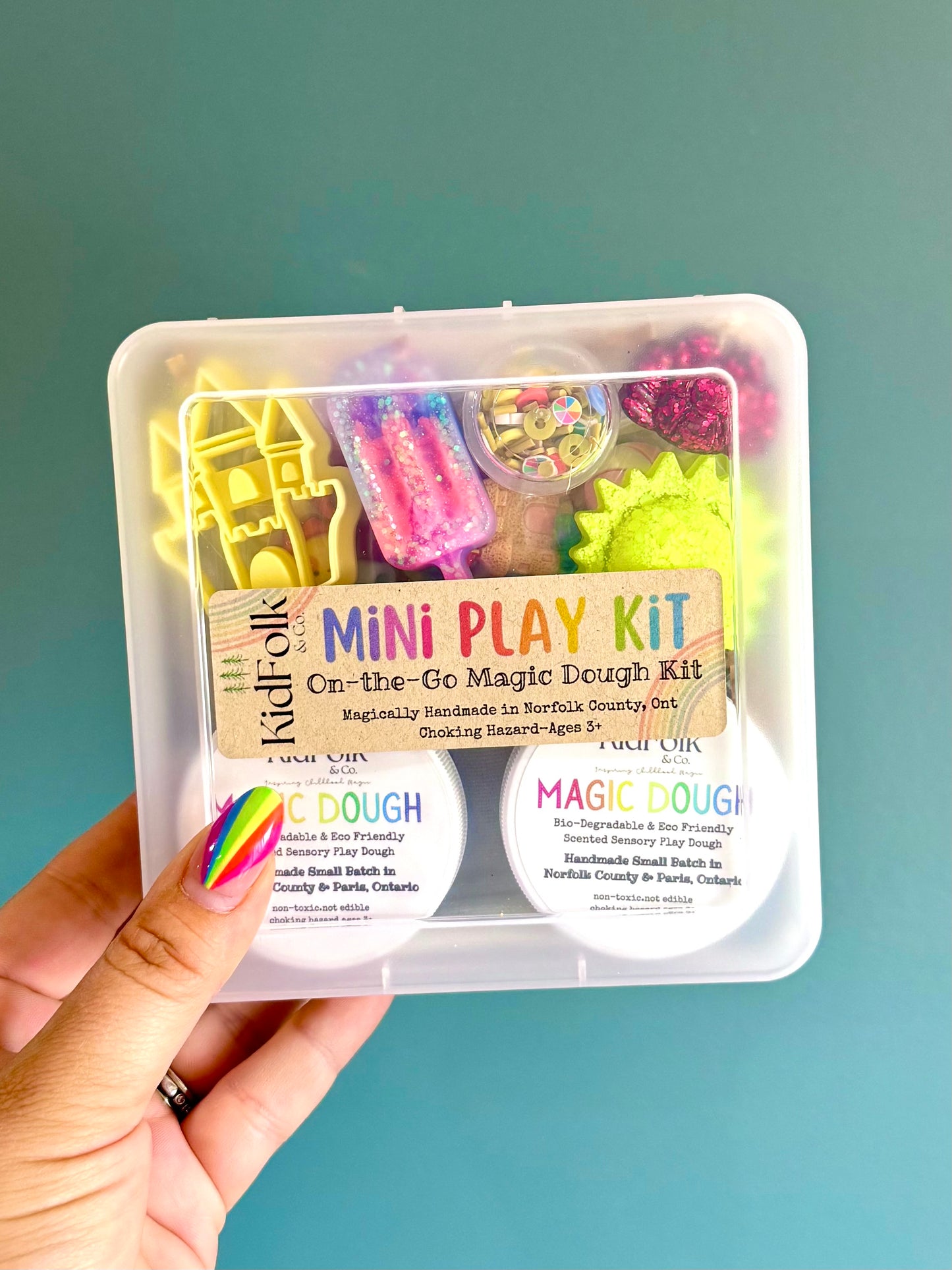 Beach Day On-The-Go Magic Dough Play Kits