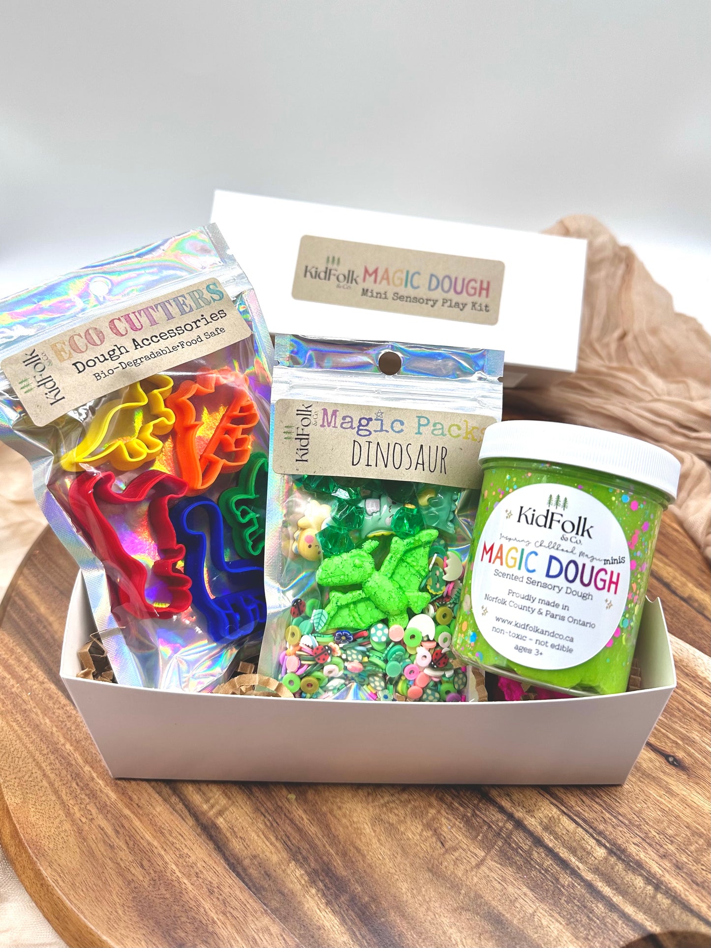 Magic Dough Mini Sensory Kit-Dinosaurs