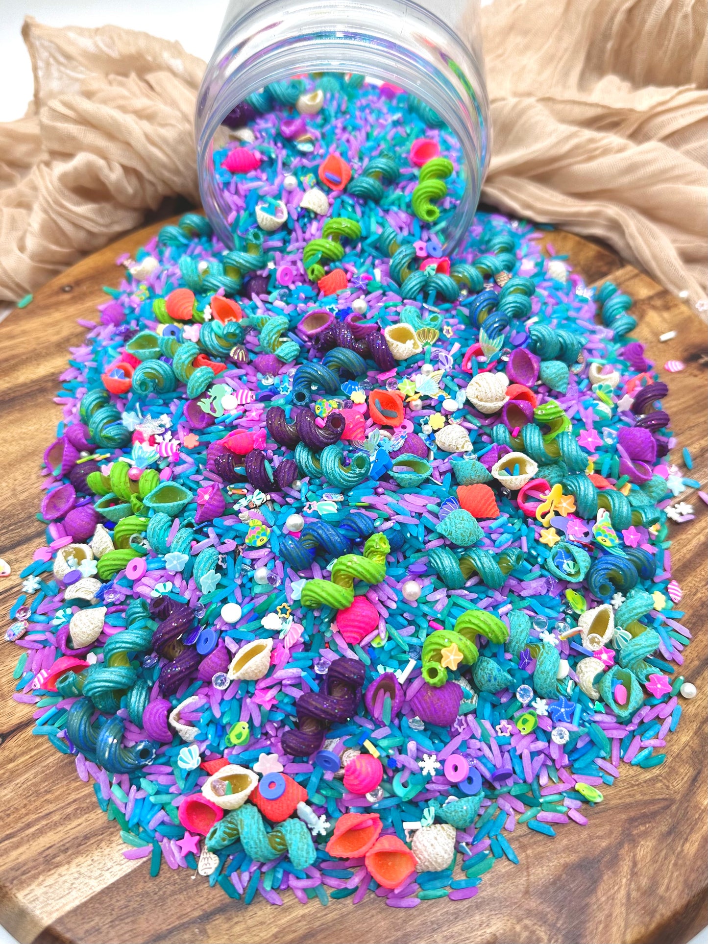 Mermaid Sensory Bin Filler