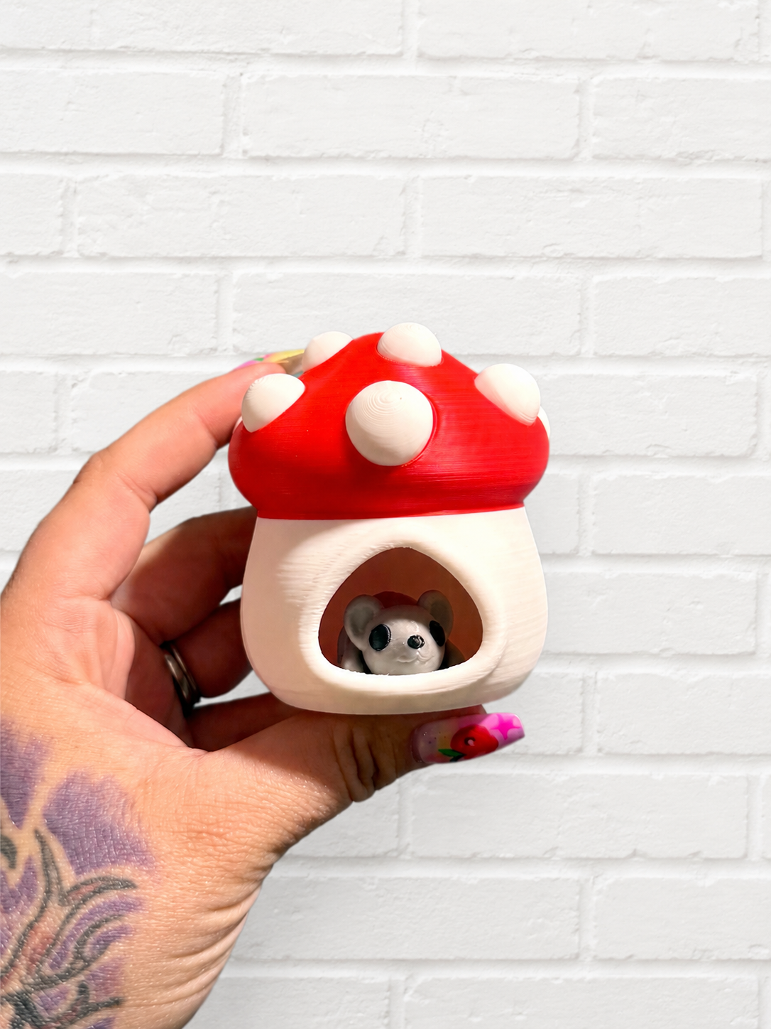 Mouse Mushroom House Play Set