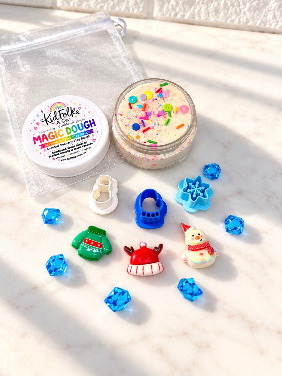 Magic Dough Mini Sensory Play Kits | Stocking Stuffers & Party Favours