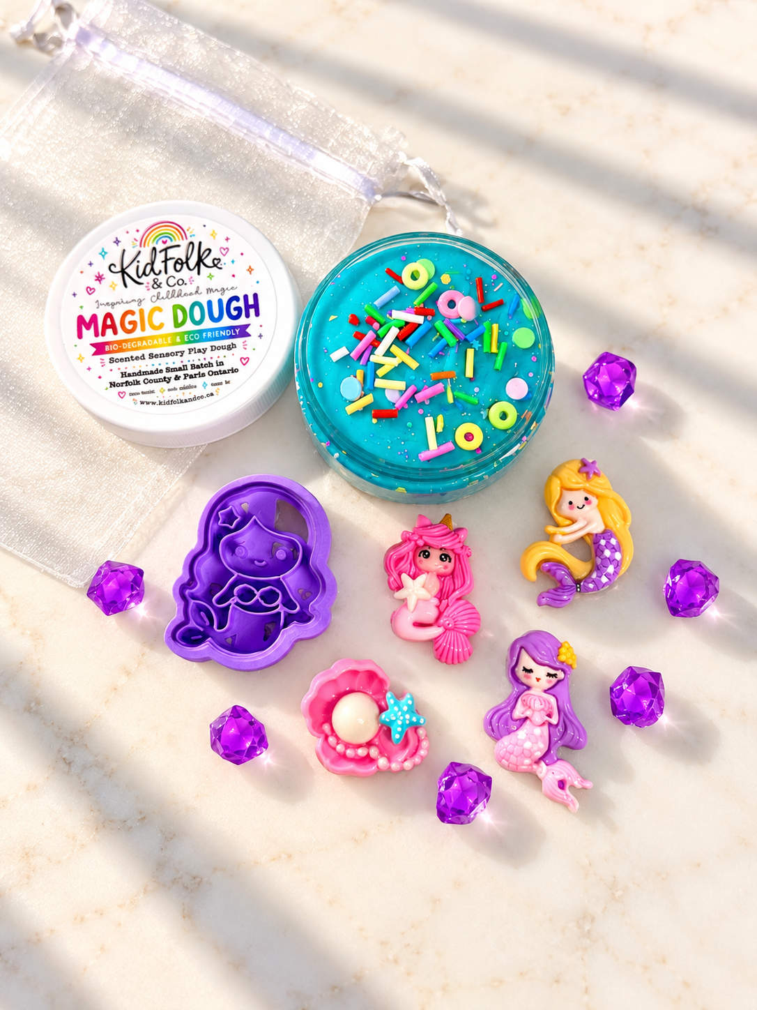 Magic Dough Mini Sensory Play Kits | Stocking Stuffers & Party Favours