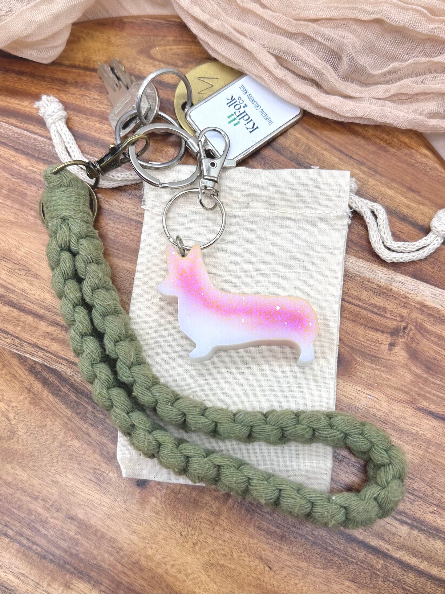 Corgi Key Chain