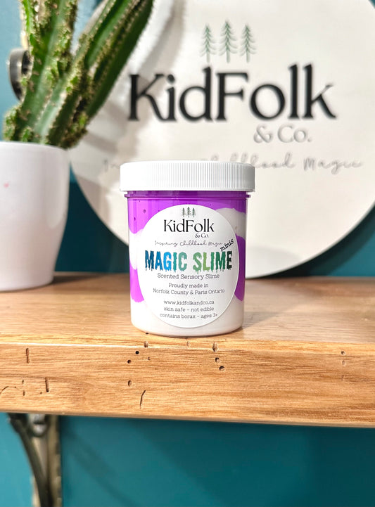 Magic Slime-Candy Swirl Purple