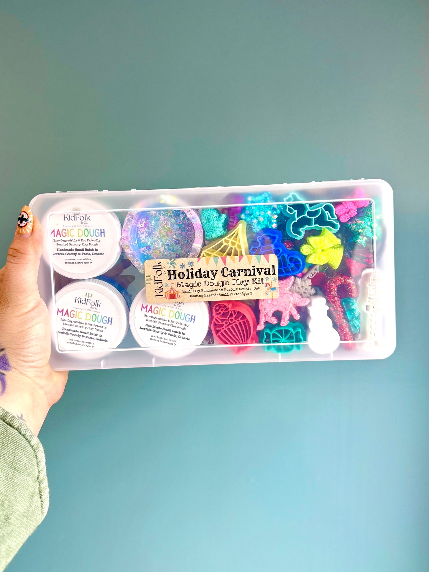 Holiday Carnival Large To-Go Play Kit