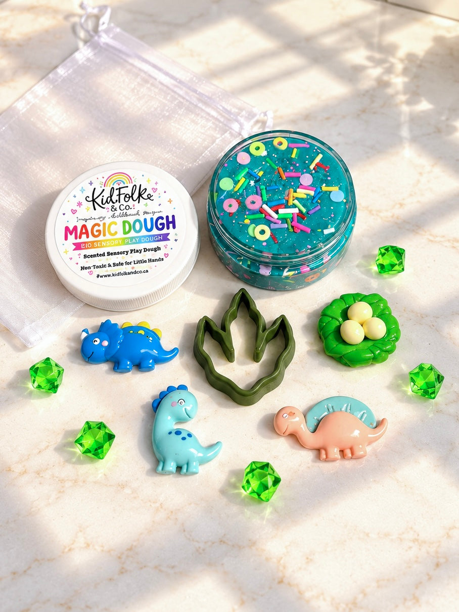 Magic Dough Mini Sensory Play Kits | Stocking Stuffers & Party Favours