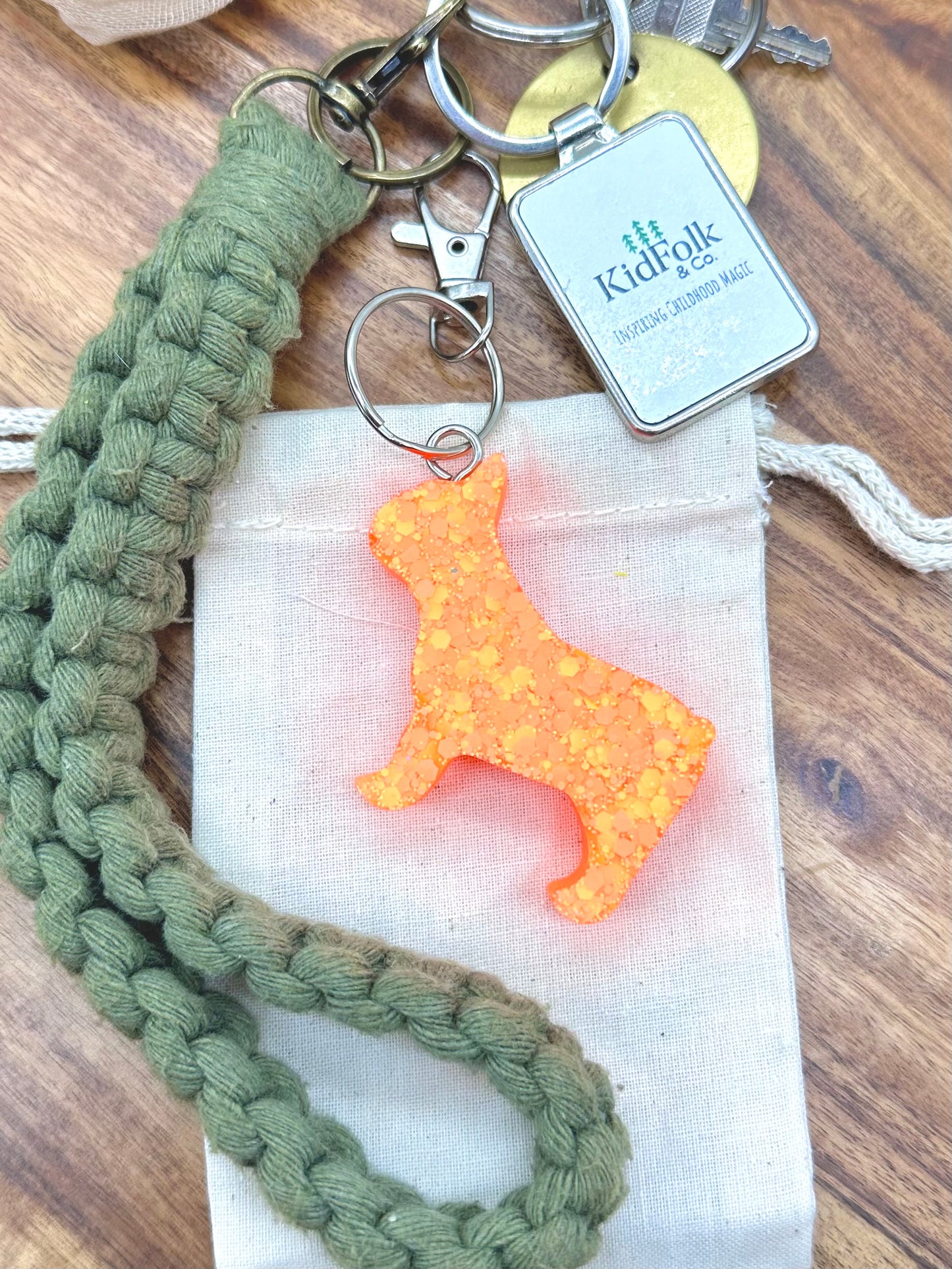 Frenchie Key Chain