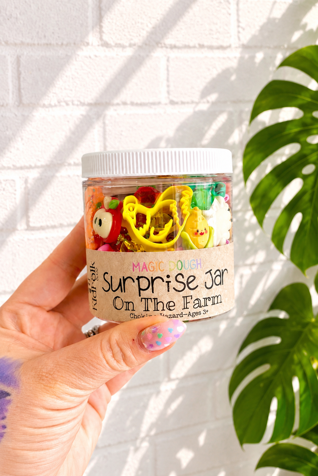 On the Farm Surprise Jar
