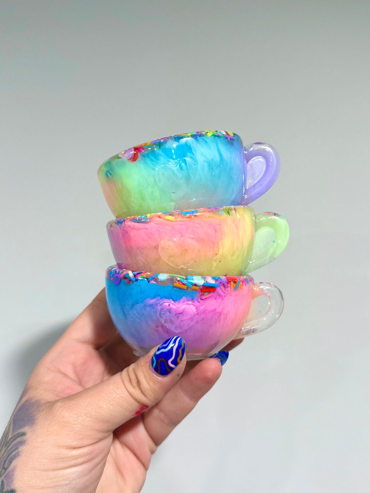 Rainbow Tea Set