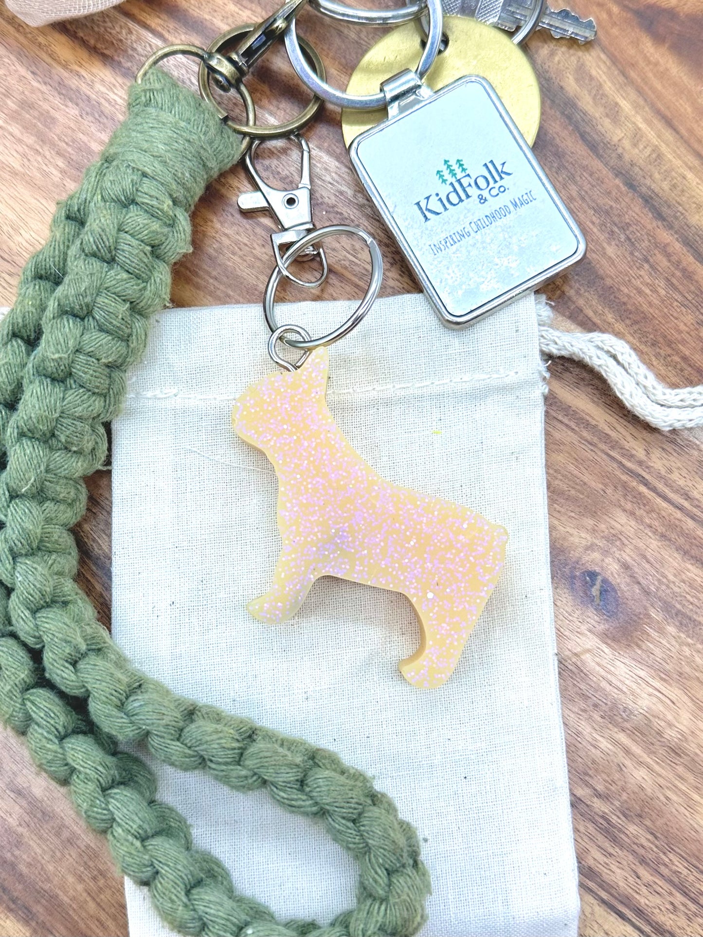 Frenchie Key Chain