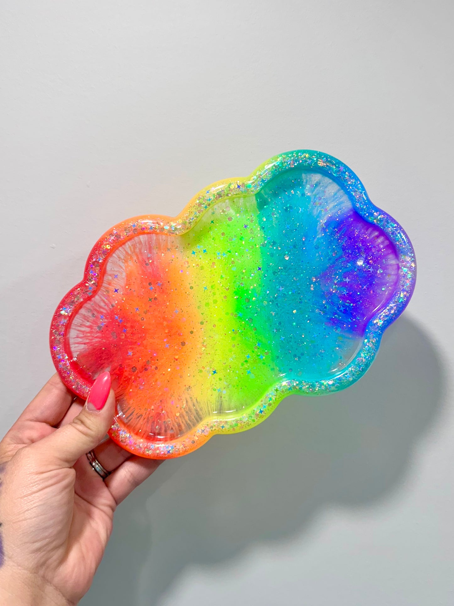 Rainbow Cloud Play Tray