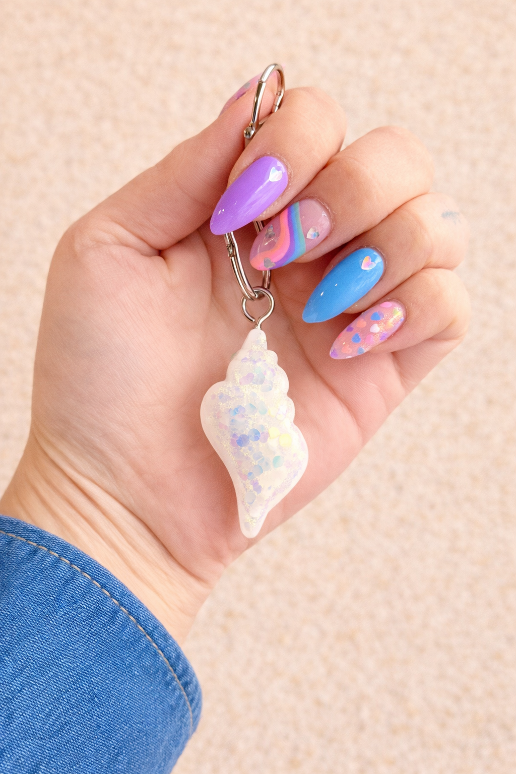 Shell Keychain