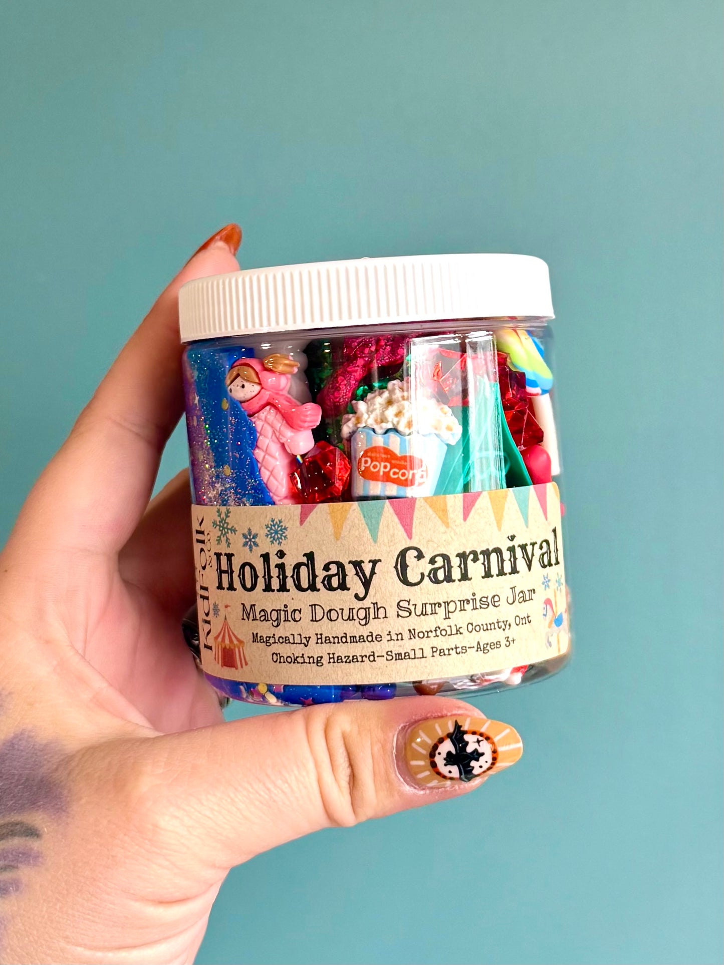Holiday Carnival Surprise Jar