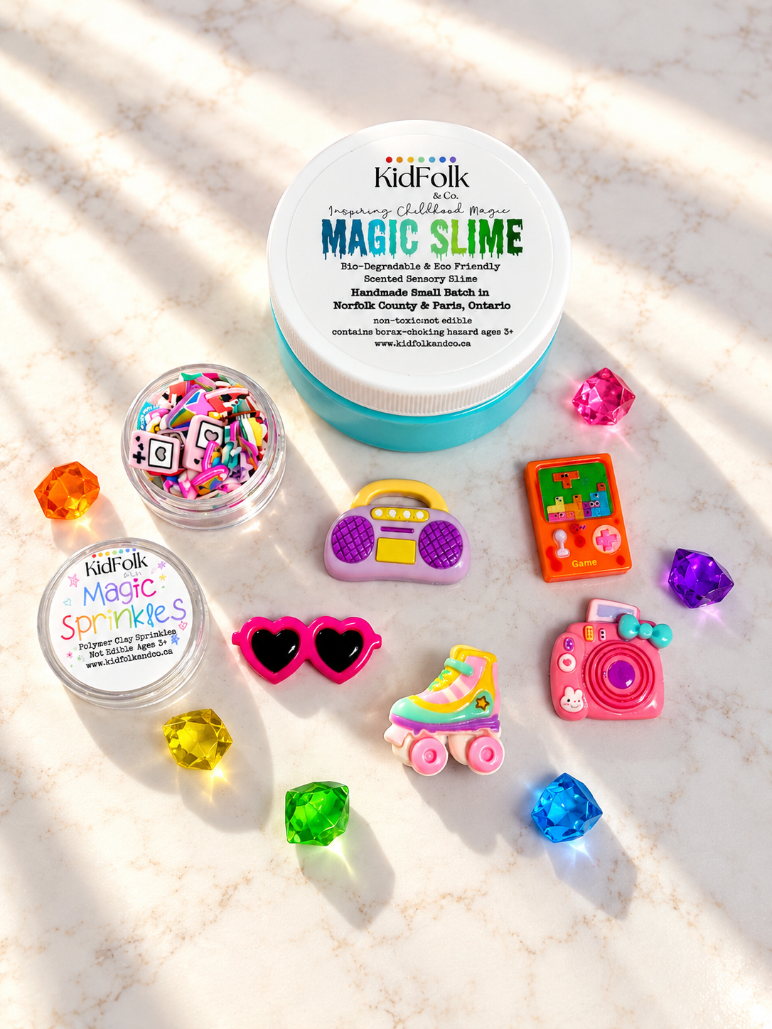 Magic Slime Mini Sensory Play Kits | Stocking Stuffers & Party Favours