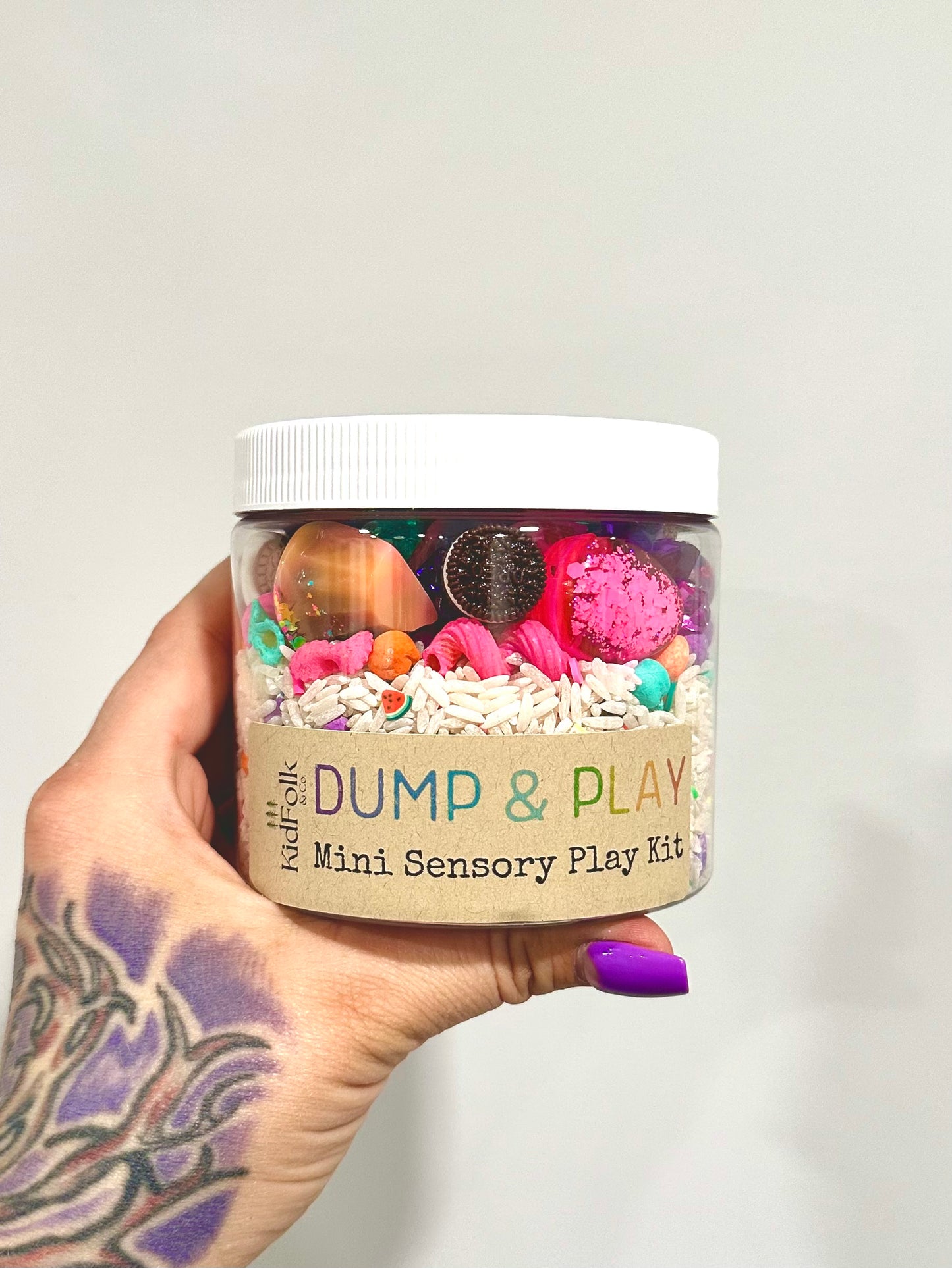 Candy Land Dump & Play Sensory Kit