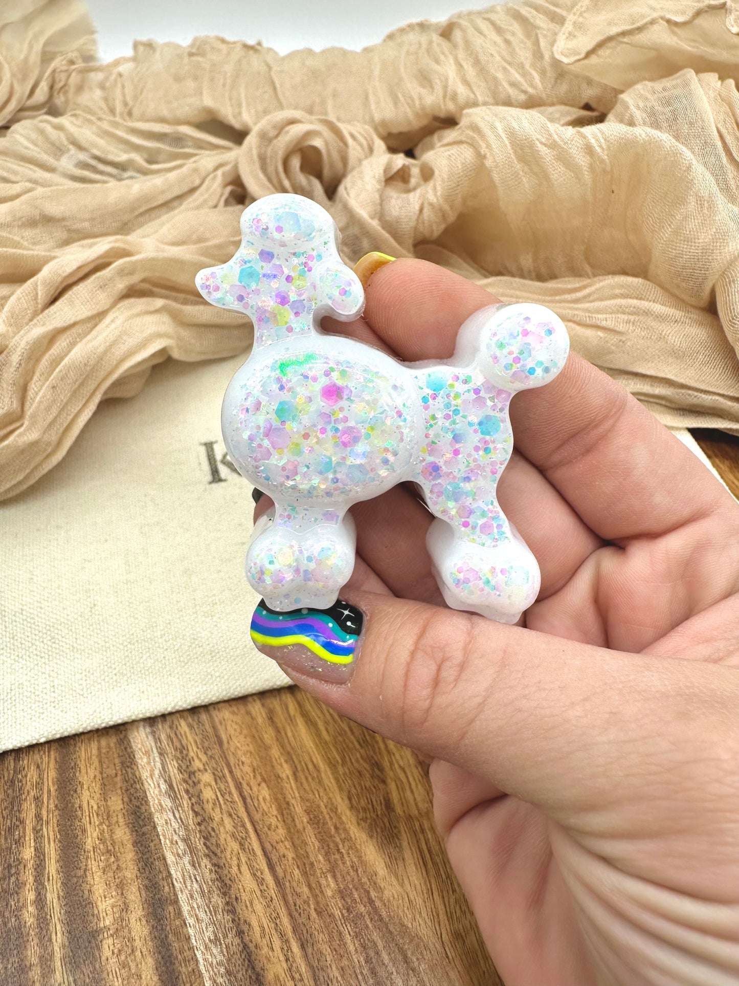 Resin Poodle