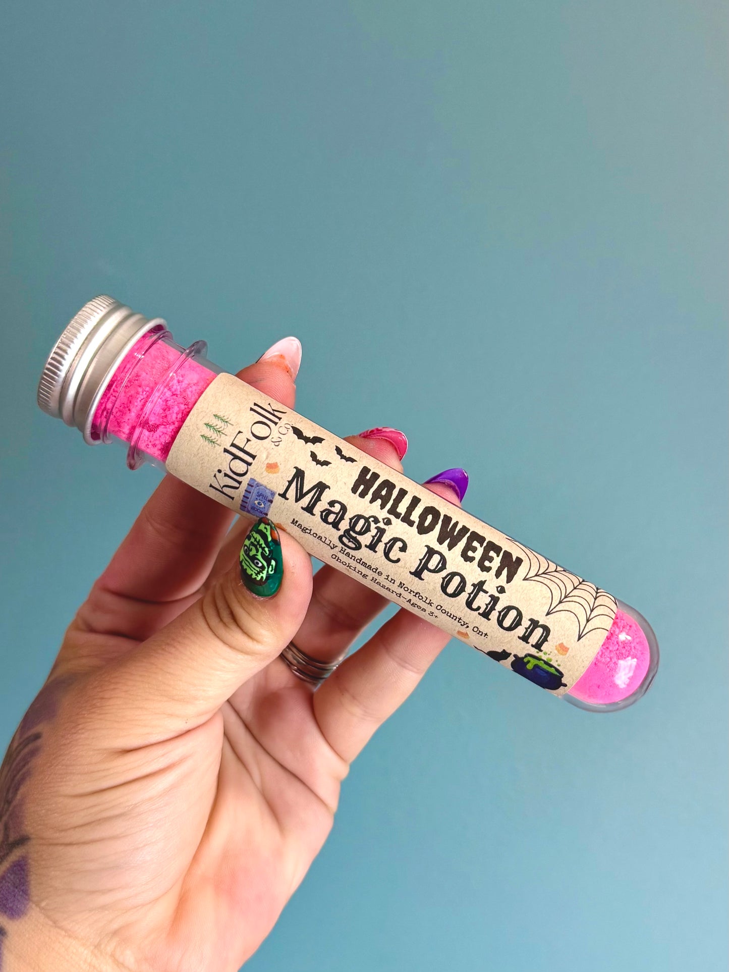 Halloween Magic Potion Vial