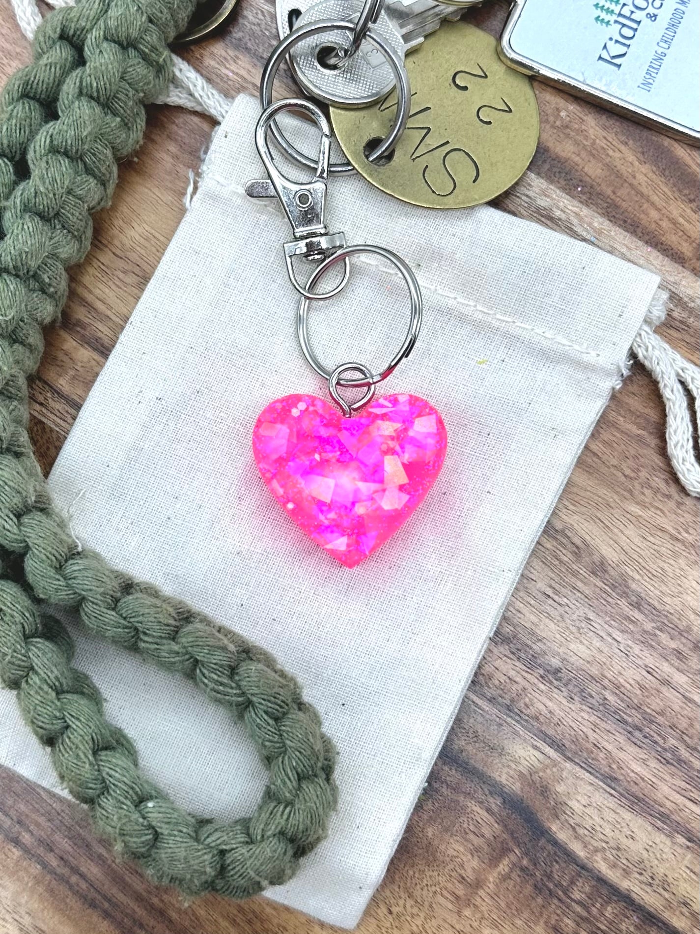 Heart Key Chain