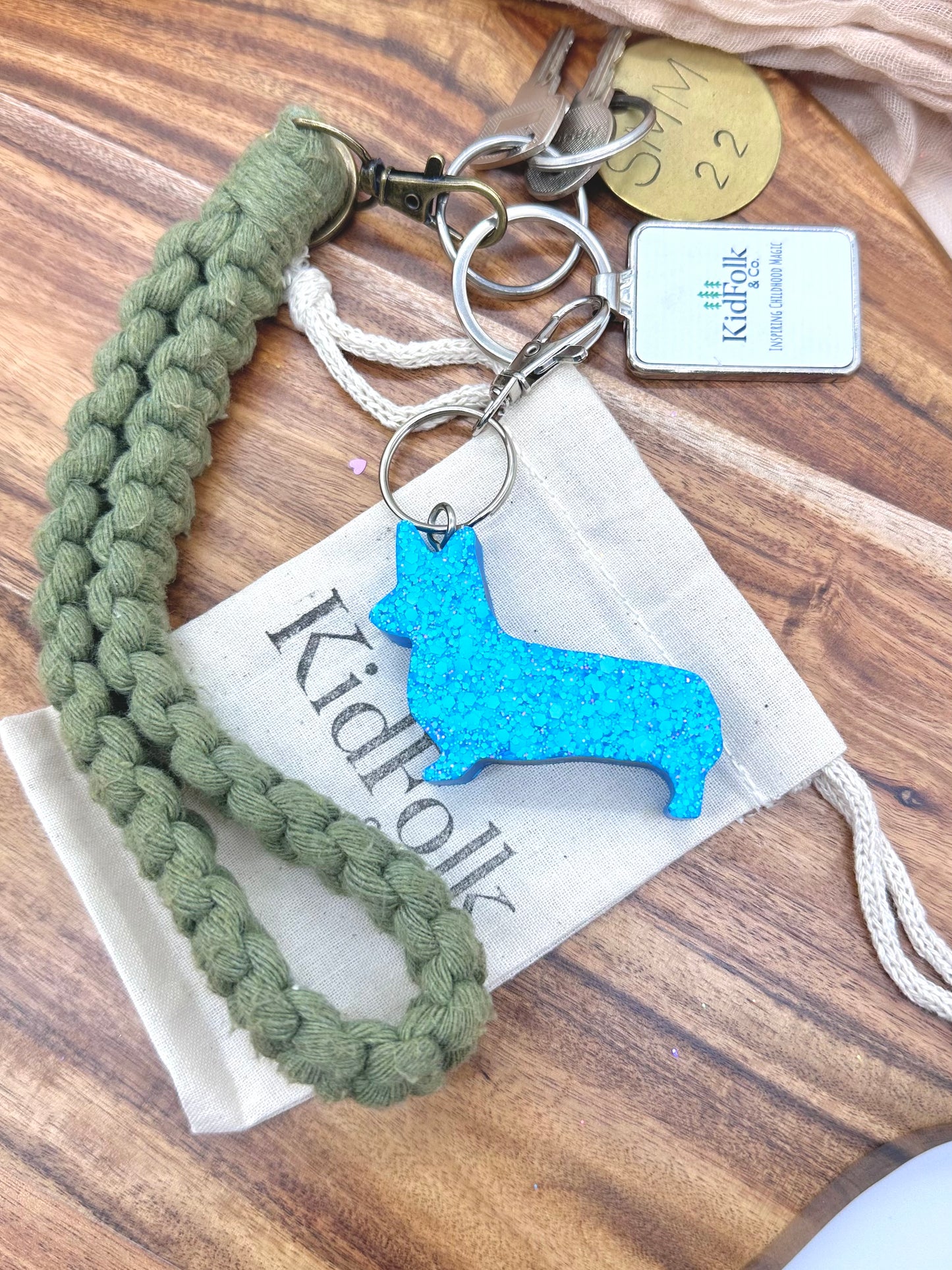 Corgi Key Chain