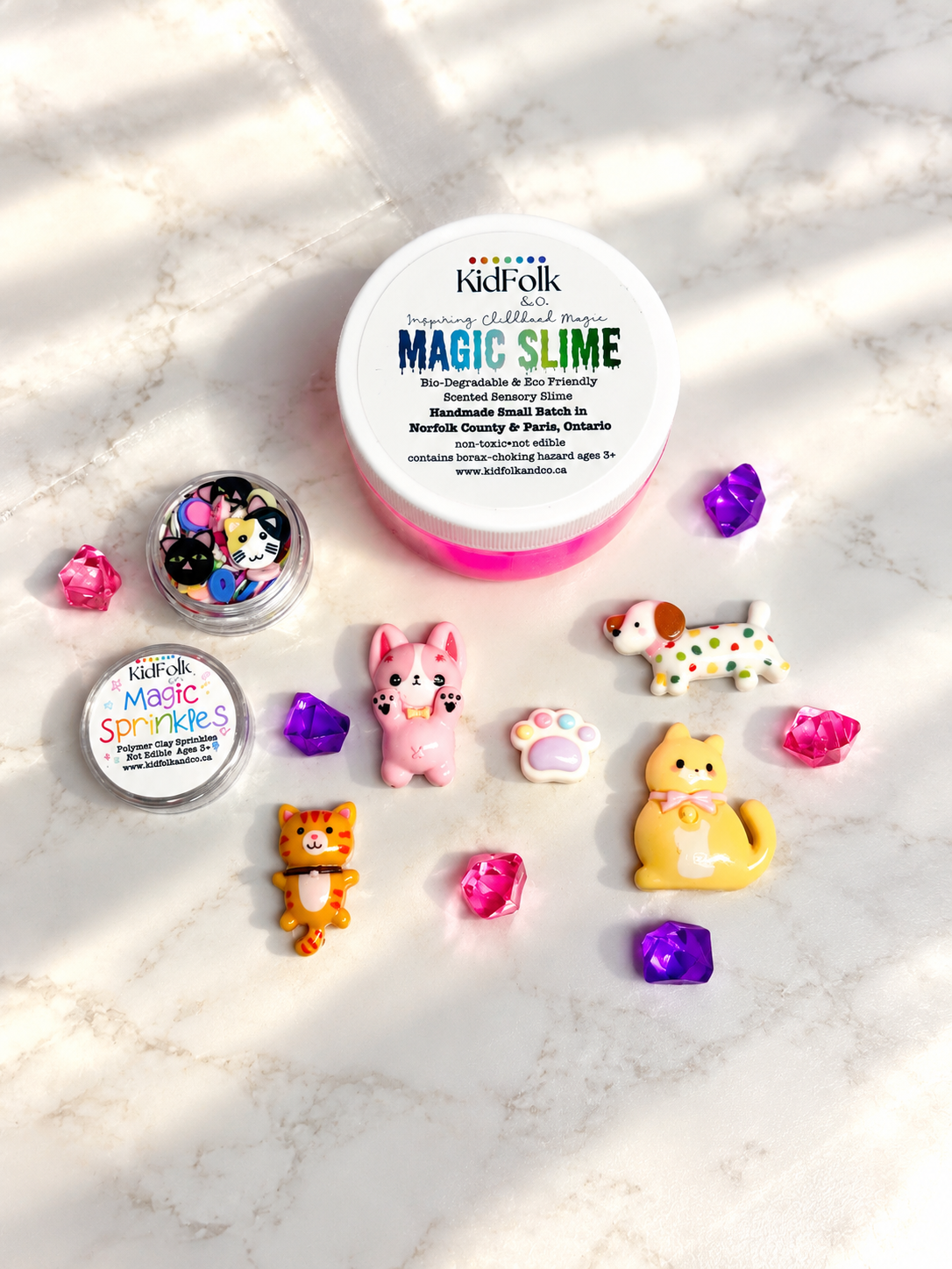 Magic Slime Mini Sensory Play Kits | Stocking Stuffers & Party Favours