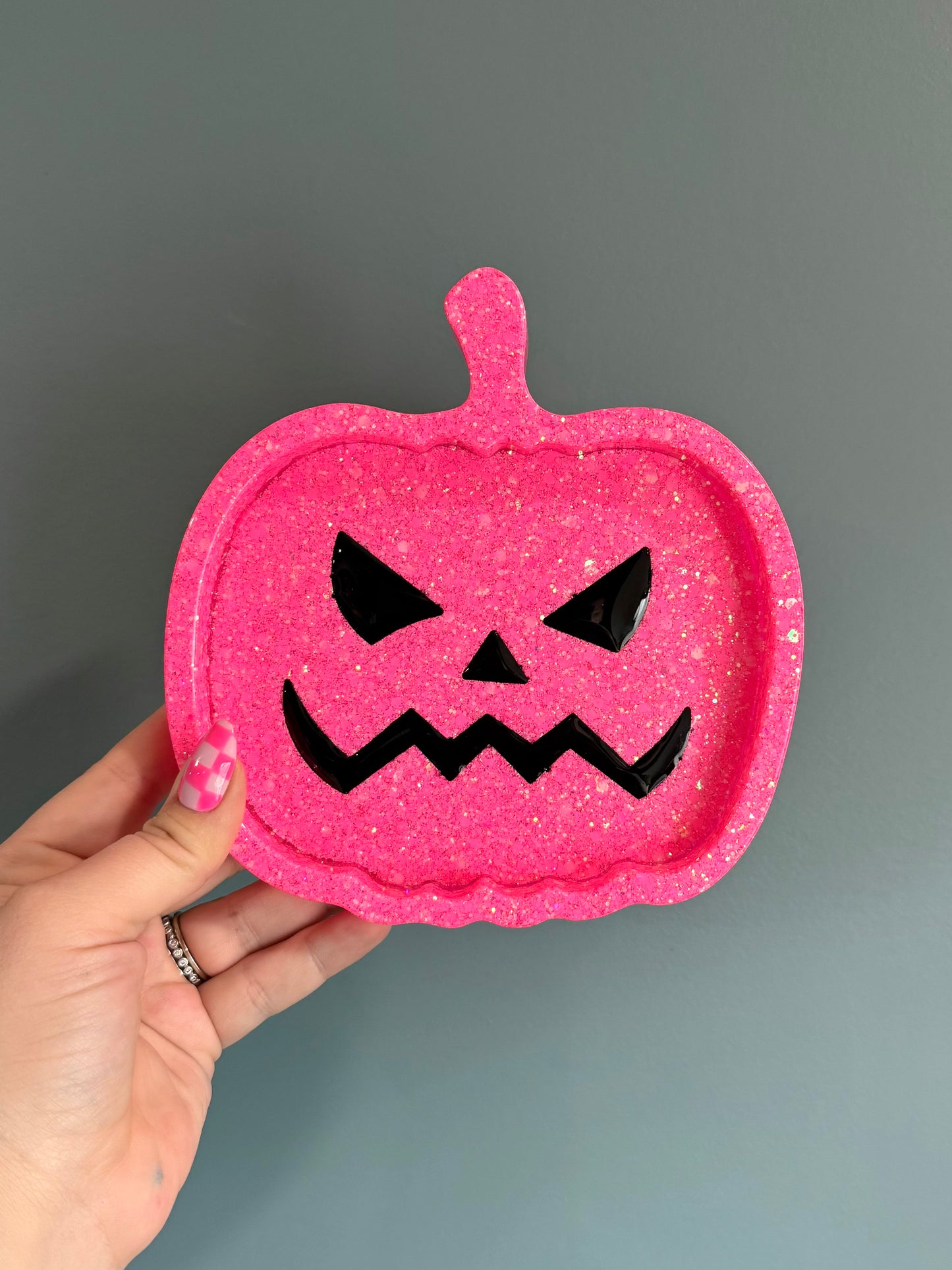 Jack-o-Lantern Sensory Tray