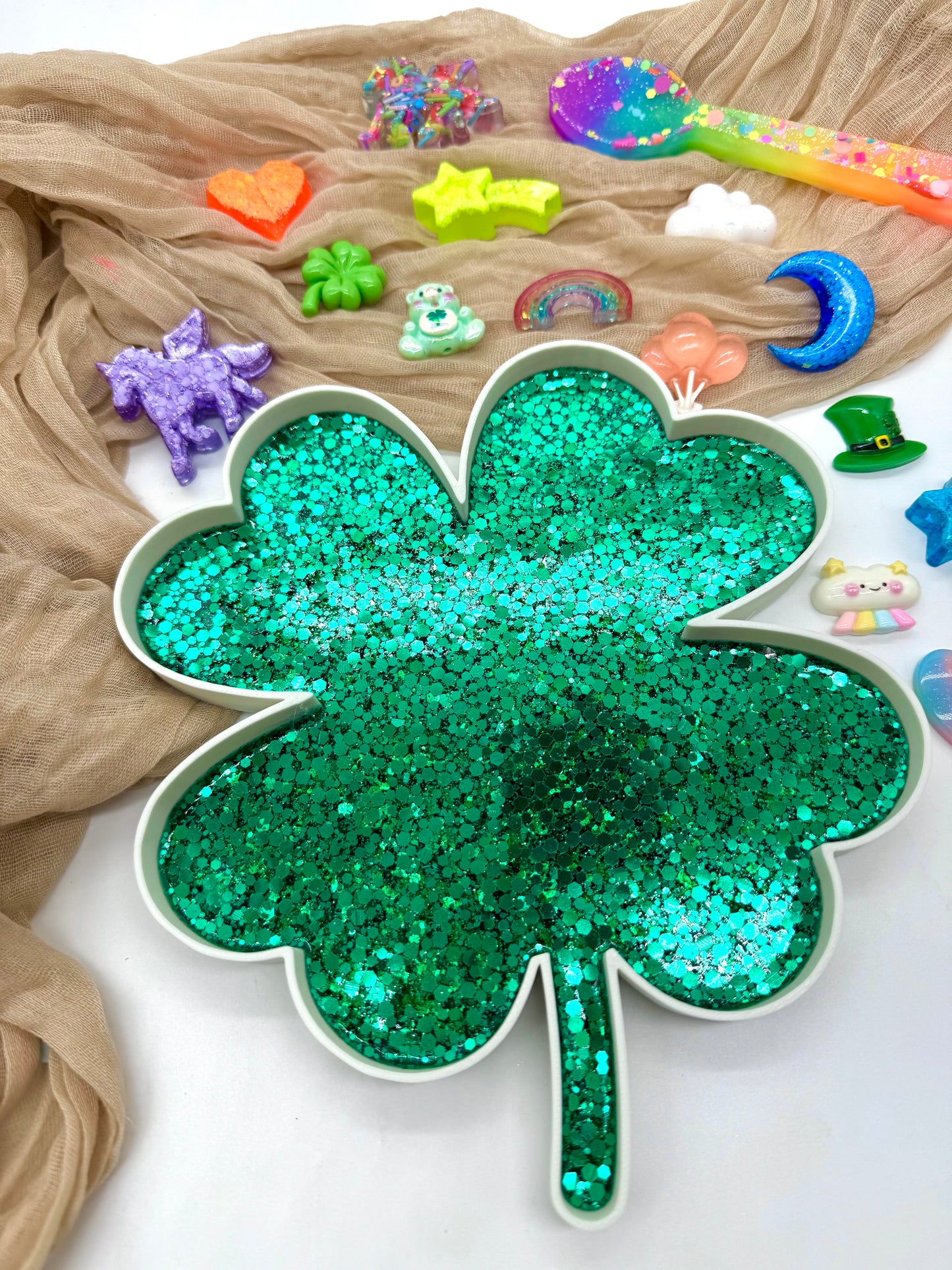 Shamrock Sensory Tray