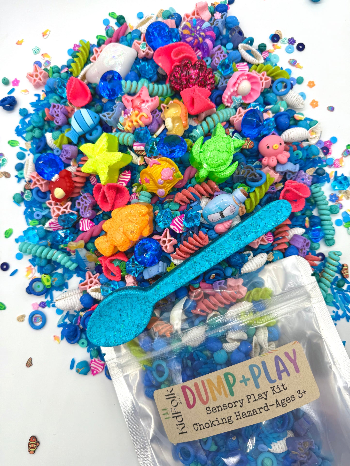 Under the Sea Dump & Play Sensory Kit