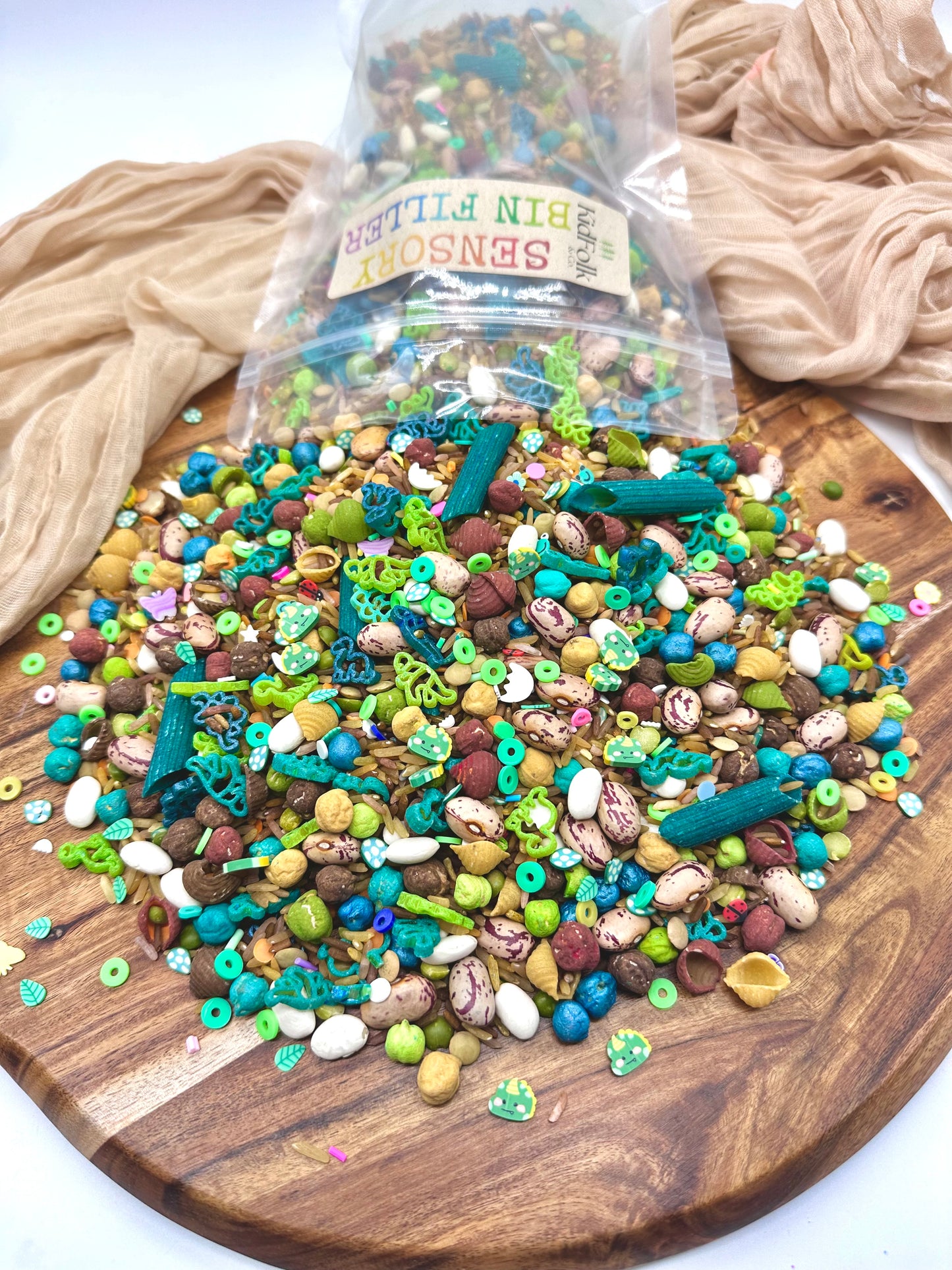 Dinosaur Sensory Bin Filler