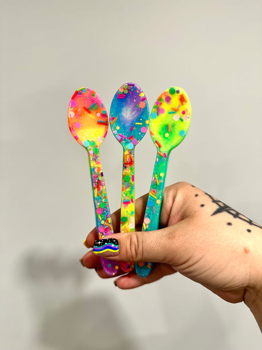 Rainbow Sprinkle Play Spoon