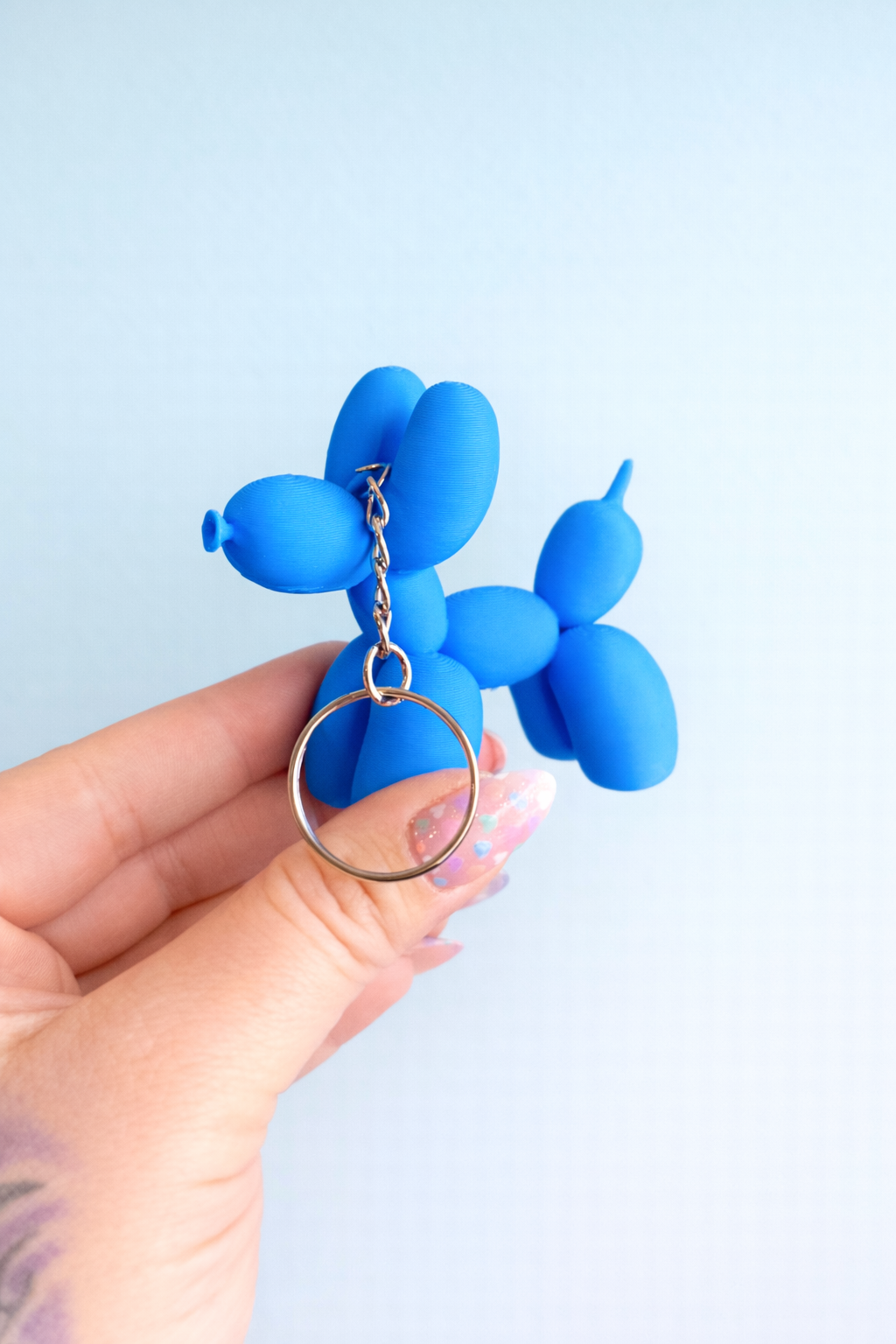 3D Printed Balloon Dog Key Chain