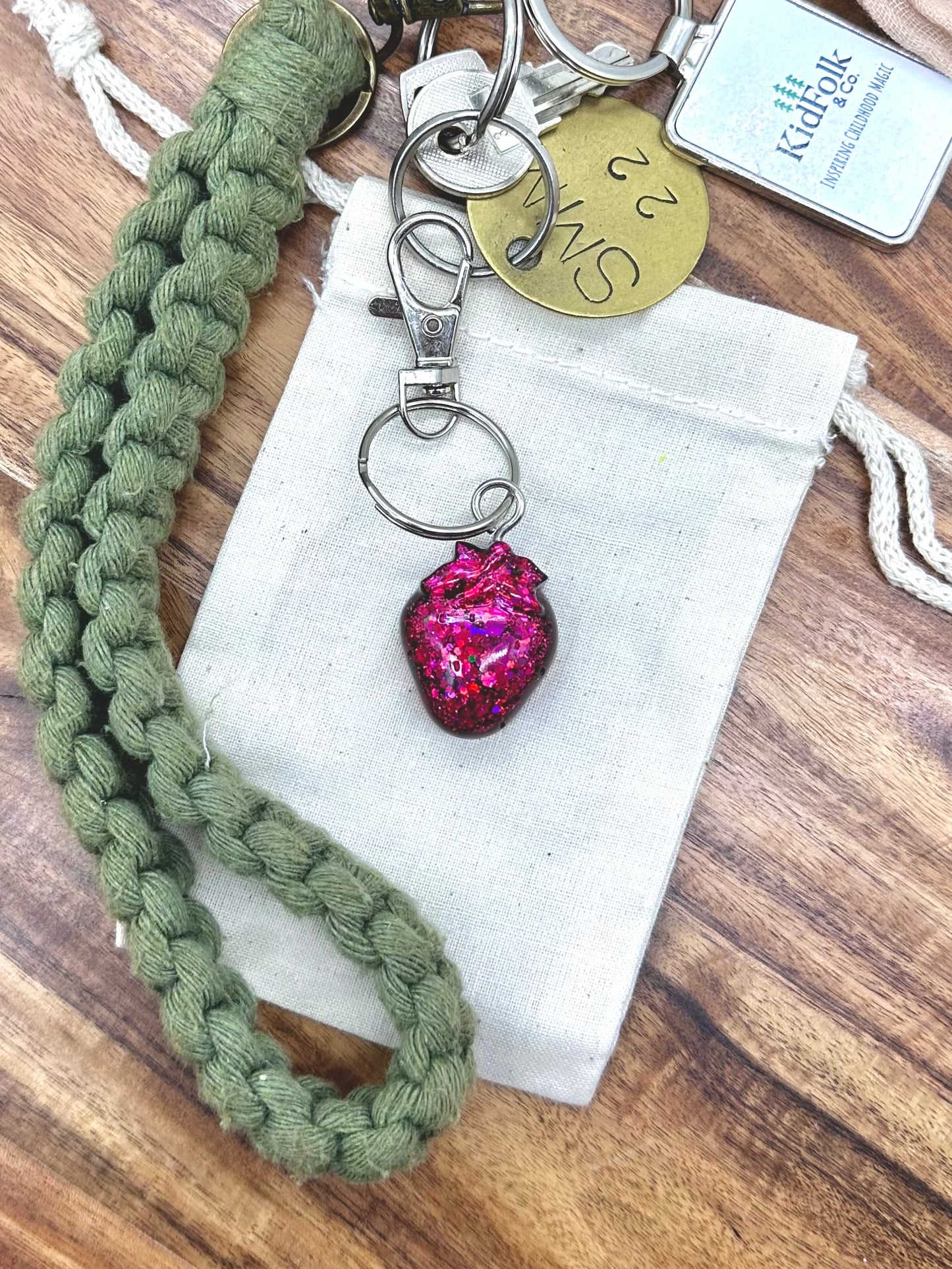 Strawberry Key Chain