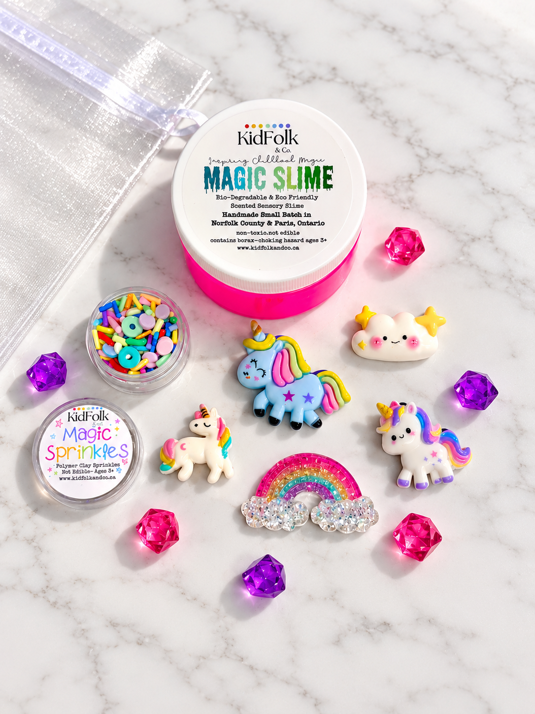 Magic Slime Mini Sensory Play Kits | Stocking Stuffers & Party Favours