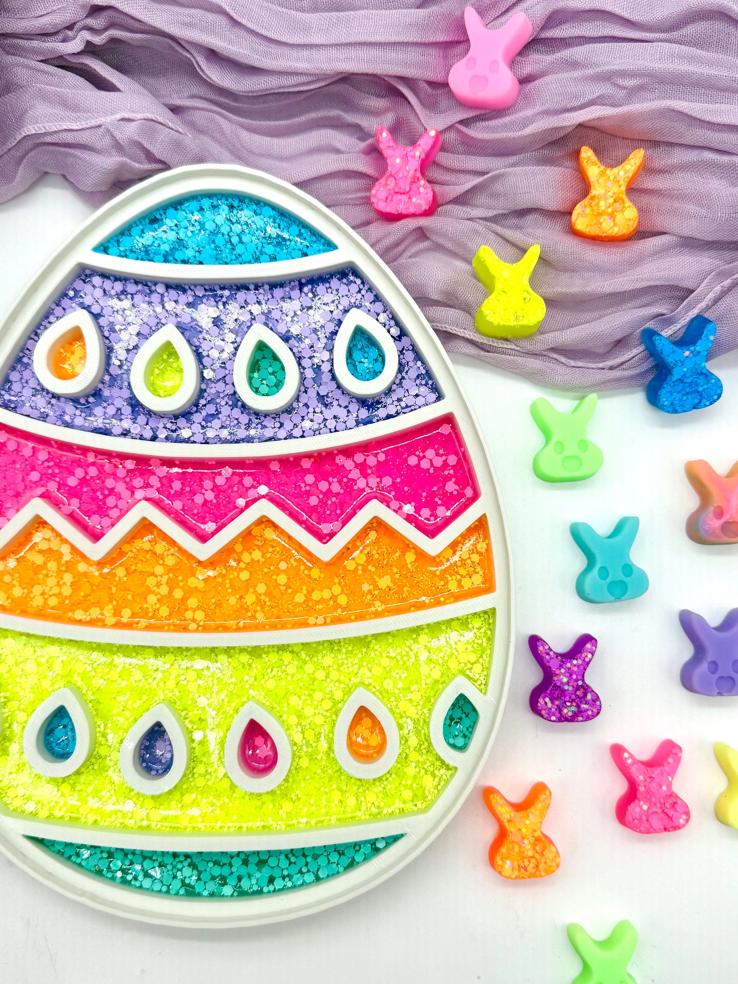 Easter Egg Sensory Tray