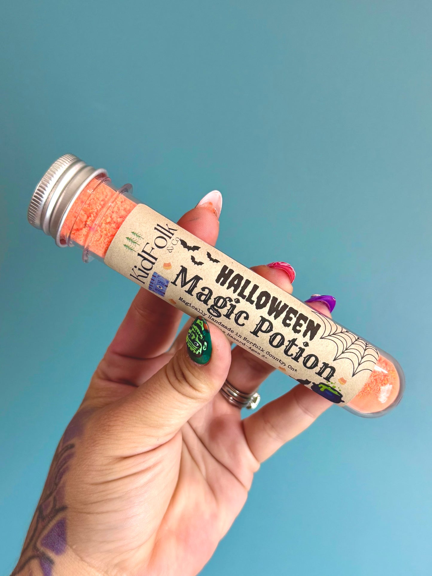 Halloween Magic Potion Vial