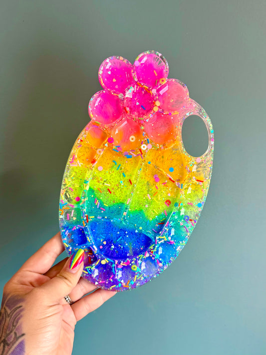 Rainbow Paint Tray