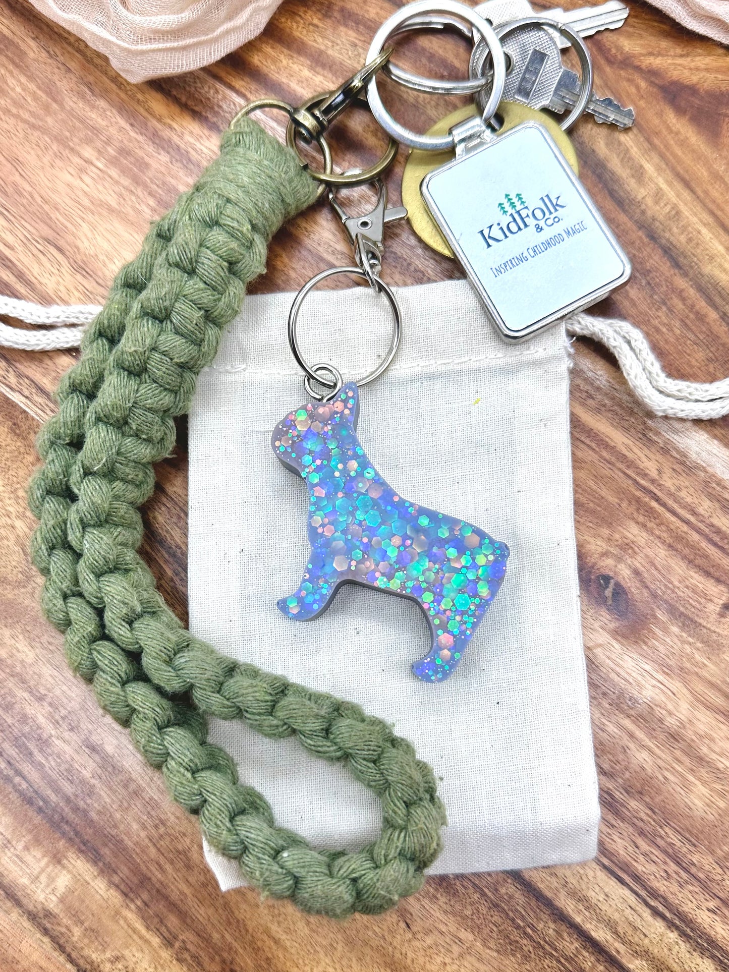 Frenchie Key Chain