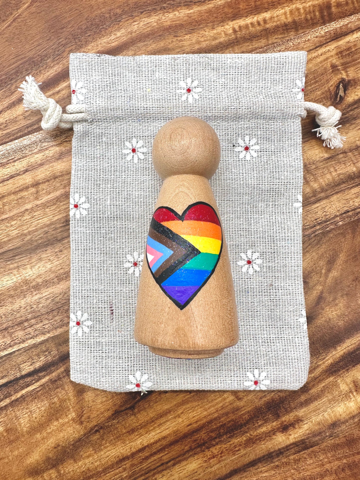 Pride Peg Doll