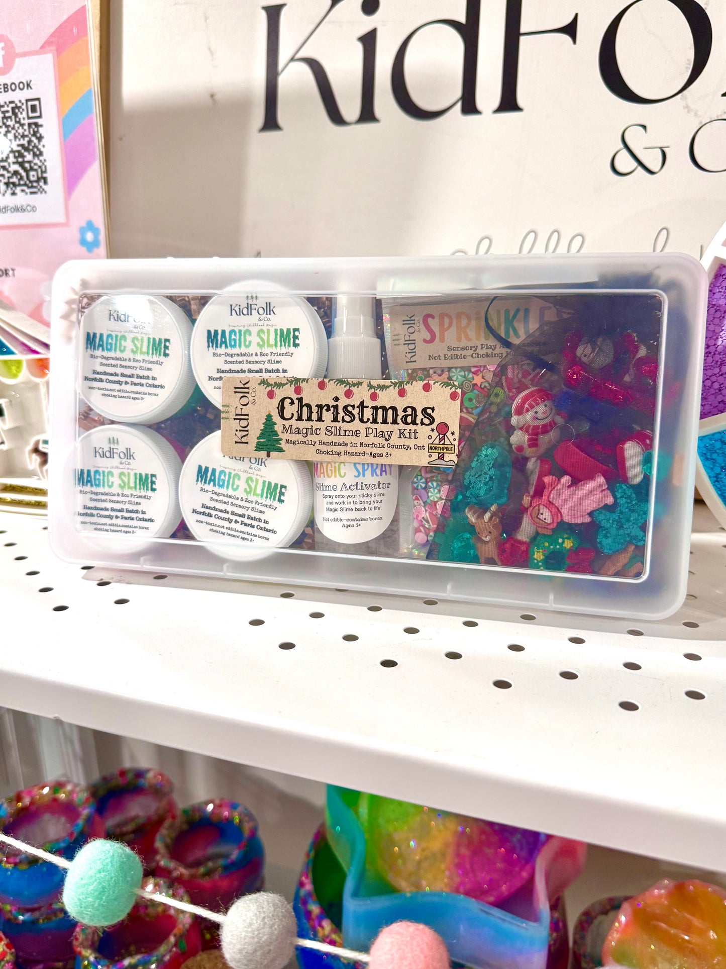 Christmas Magic Slime Play Kit