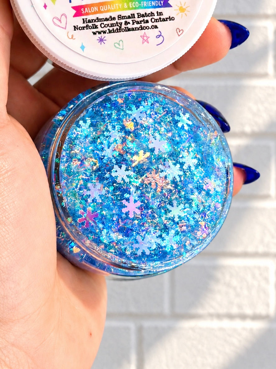 Glittery Hair Gel-Let it Go