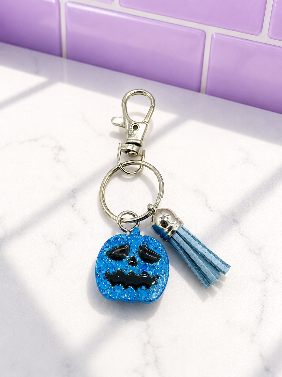 Jack-o-Lantern Keychain